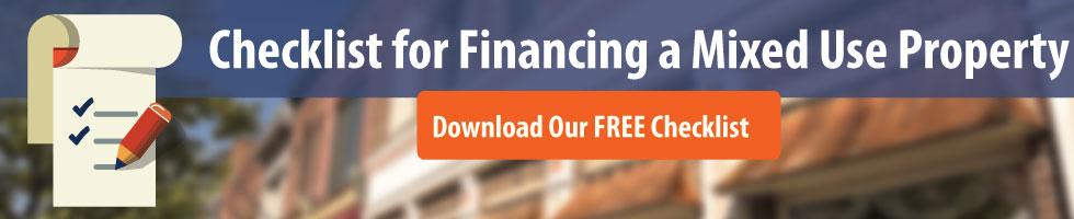 Financing a Mixed Use Property